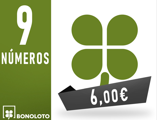Bonoloto - 9 n�meros asegurando 4 sobre 4 aciertos - 6,00 Euros
