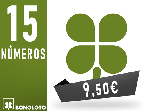 Bonoloto - 15 nmeros asegurando 4 aciertos - 9,50 Euros
