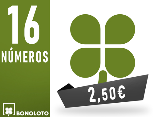 Bonoloto - 16 n�meros asegurando 3 aciertos - 2,50 Euros